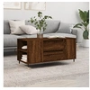 Image de Table basse chêne marron 102x44,5x50 cm bois d'ingénierie830995