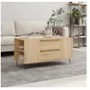 Image de Table basse chêne sonoma 102x44,5x50 cm bois d'ingénierie 830999