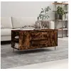 Image de Table basse chêne fumé 102x44,5x50 cm bois d'ingénierie831001