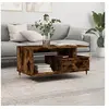 Image de Table basse Chêne fumé 90x49x45 cm Bois d'ingénierie 831017