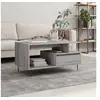 Image de Salontafel 90x49x45 cm bewerkt hout grijs sonoma831026