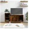 Image de Meuble TV Chêne fumé 100x35x55 cm Bois d'ingénierie 831313