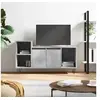 Image de Meuble TV Gris béton 100x35x55 cm Bois d'ingénierie 831320