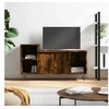 Image de Meuble TV Chêne fumé 100x35x55 cm Bois d'ingénierie 831321