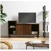 Image de Meuble TV Chêne marron 100x35x55 cm Bois d'ingénierie 831331