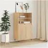 Image de Buffet haut Chêne sonoma 60x36x110 cm Bois d'ingénierie 831479