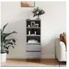 Image de Buffet haut Sonoma gris 40x36x110 cm Bois d'ingénierie831514