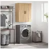 Image de Armoire murale chêne sonoma 69,5x34x90 cm bois d'ingénierie 834981