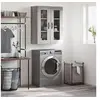 Image de Armoire murale sonoma gris 69,5x34x90 cm bois d'ingénierie 834992