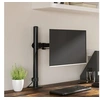 Image de Support de moniteur noir acier VESA 75 100 mm