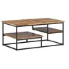 Image de Table basse 90x50x39 cm teck de récupération massif