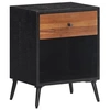 Image de Table de chevet 40x30x50 cm bois massif de teck 358529