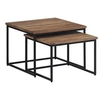 Image de Tables basses gigognes 2 pcs bois massif de teck358536