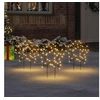 Image de Décoration Lumineuse Etoile de Noël avec Piquets 50 LED 3 pcs, Lumières d'Etoile de Noël, Ornements de Noël Fête Maison Jardin, Moderne, 29 cm