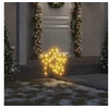 Image de Décoration Lumineuse Etoile de Noël avec Piquets 50 LED 3 pcs, Lumières d'Etoile de Noël, Ornements de Noël Fête Maison Jardin, Moderne, 29 cm