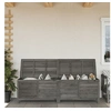 Image de Salon de jardin bois massif gris