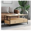 Image de Table basse chêne sonoma 100x51x45 cm bois d ingénierie