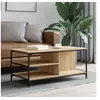 Image de Table basse Chêne sonoma 100x50x45 cm Bois d'ingénierie835305