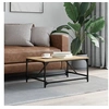 Image de Table basse chêne sonoma 75x50x35 cm bois d'ingénierie835325