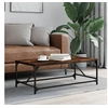 Image de Table basse Chêne fumé 100x50x35 cm Bois d'ingénierie835331