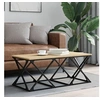 Image de Table Basse, Table d'Appoint, Bout de Canapé, Meuble de Salle de SéJour Salon Maison Intérieur, Moderne, Chêne Sonoma Bois d'Ingénierie