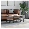 Image de Table basse sonoma gris 100x50,5x40 cm bois d'ingénierie 835377