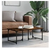 Image de Table basse Chêne fumé 90x50x35 cm Bois d ingénierie