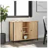 Image de Buffet chêne sonoma 100x35x70 cm bois d'ingénierie 835515