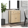 Image de Buffet chêne sonoma 70x30x80 cm bois d ingénierie