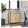 Image de Buffet chêne sonoma 70x30x80 cm bois d ingénierie