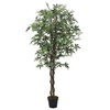 Image de Kunstplant esdoornboom 224 bladeren 80 cm groen359020