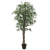 Image de Kunstplant esdoornboom 336 bladeren 120 cm groen359021