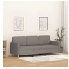 Image de Canapé à 3 places Taupe 180 cm Tissu