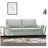 Image de Canapé à 2 places Gris clair 140 cm Velours