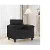 Image de Fauteuil Noir 60 cm Similicuir