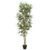 Image de Kunstplant bamboe 552 bladeren 120 cm groen358959