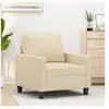Image de Fauteuil Crème 60 cm Tissu359149