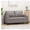 Image de Canapé à 2 places Taupe 120 cm Tissu359162