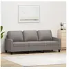 Image de Canapé à 3 places Taupe 180 cm Tissu359178