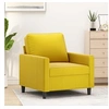 Image de Fauteuil Jaune 60 cm Velours359185