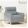 Image de Fauteuil Gris clair 60 cm Tissu