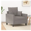 Image de Fauteuil Taupe 60 cm Tissu