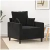 Image de Fauteuil Noir 60 cm Velours359288