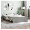 Image de Cadre de lit sans matelas sonoma gris 120x190 cm