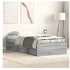 Image de Cadre de lit sonoma gris 75x190 cm petit simple 3203850