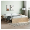Image de Cadre de lit sans matelas chêne sonoma 140x200 cm