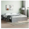 Image de Cadre de lit sonoma gris 160x200 cm 3203878