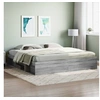 Image de Cadre de lit sans matelas sonoma gris 200x200 cm