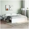 Image de Cadre de lit blanc 140x190 cm 3203901