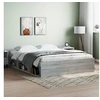 Image de Cadre de lit sonoma gris 140x190 cm 3203906
